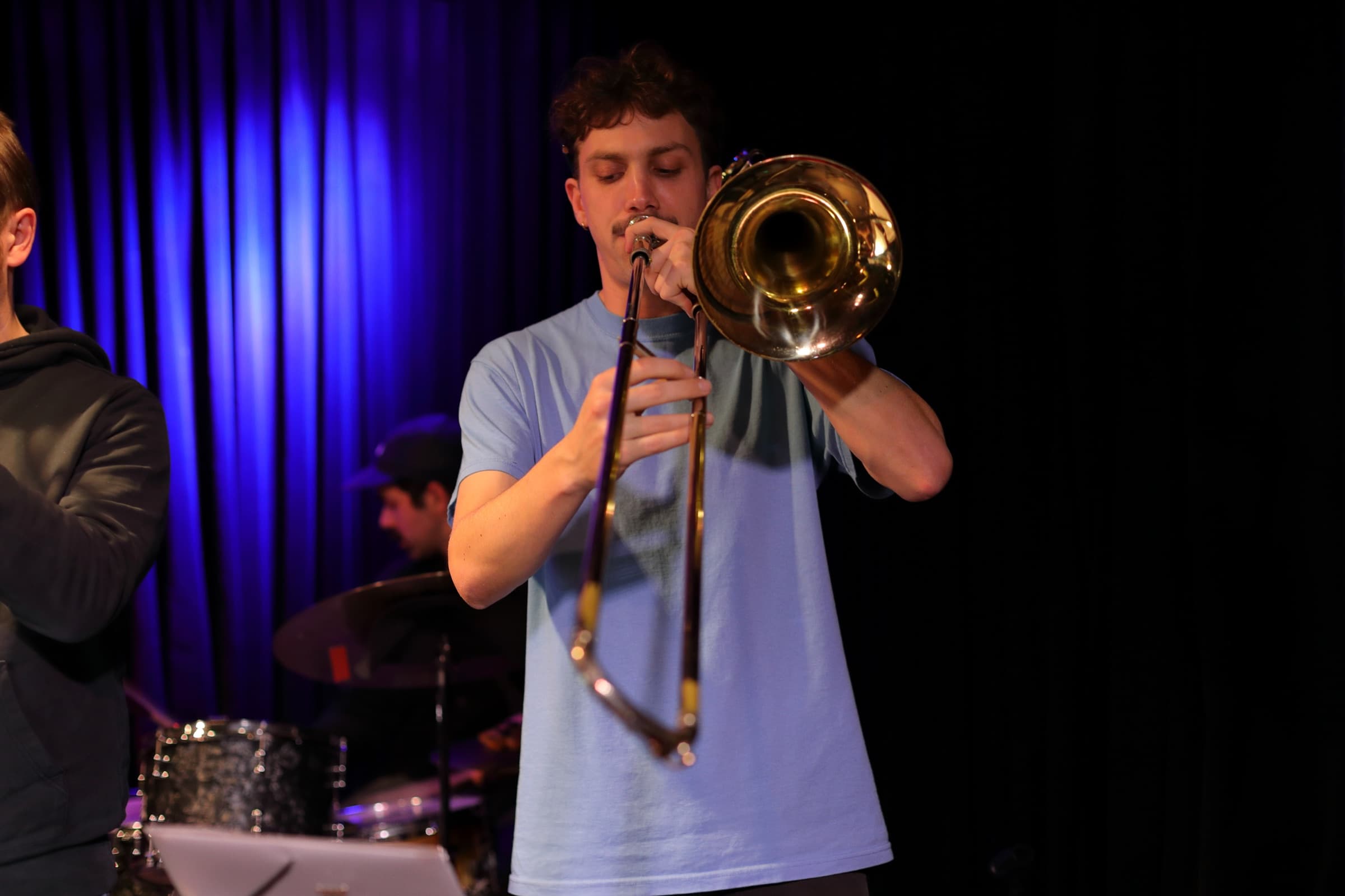 Will Pethick performing